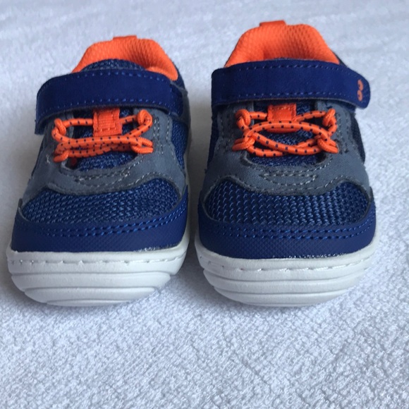 Stride Rite Surprize Blue and Orange tennis shoes - Picture 7 of 8